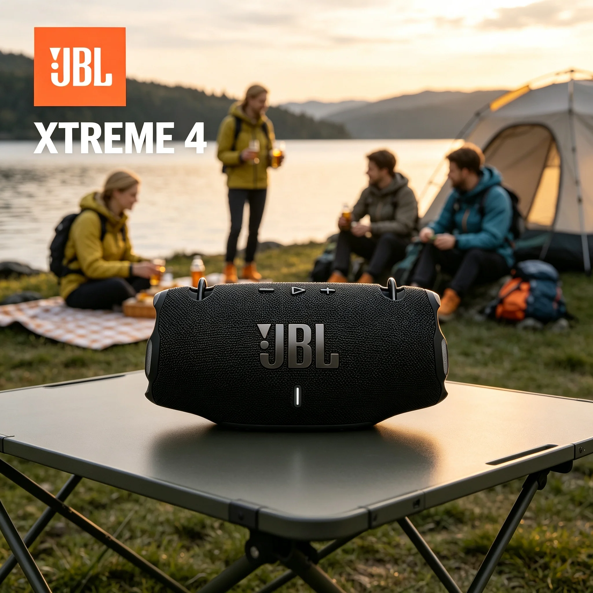 JBL Xtreme 4 Outdoor Camping Bluetooth Speaker IP67 Dust & Waterproof Built-in Powerbank Shoulder Strap Music Box