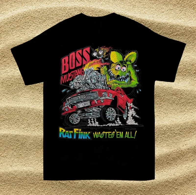 

Popular Ed Roth Rat Fink Gift For Family Black Unisex T-Shirt