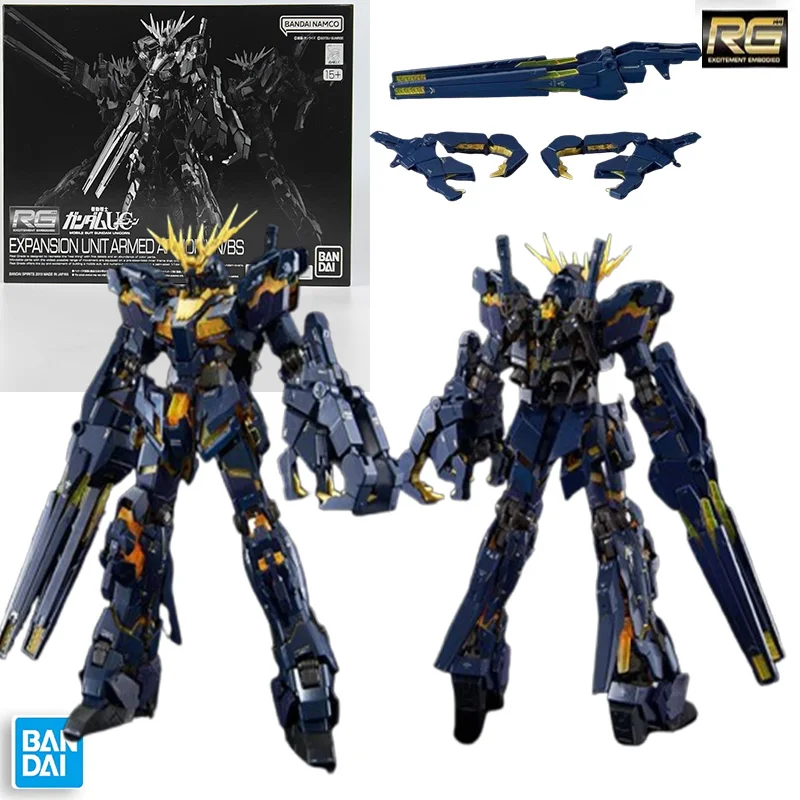 

Bandai RG EXPANSION UNIT ARMED ARMOR VN/BS UNICORN GUNDAM-02 BANSHEE Аниме Фигурка Сборка Модель Игрушка Подарок Детям