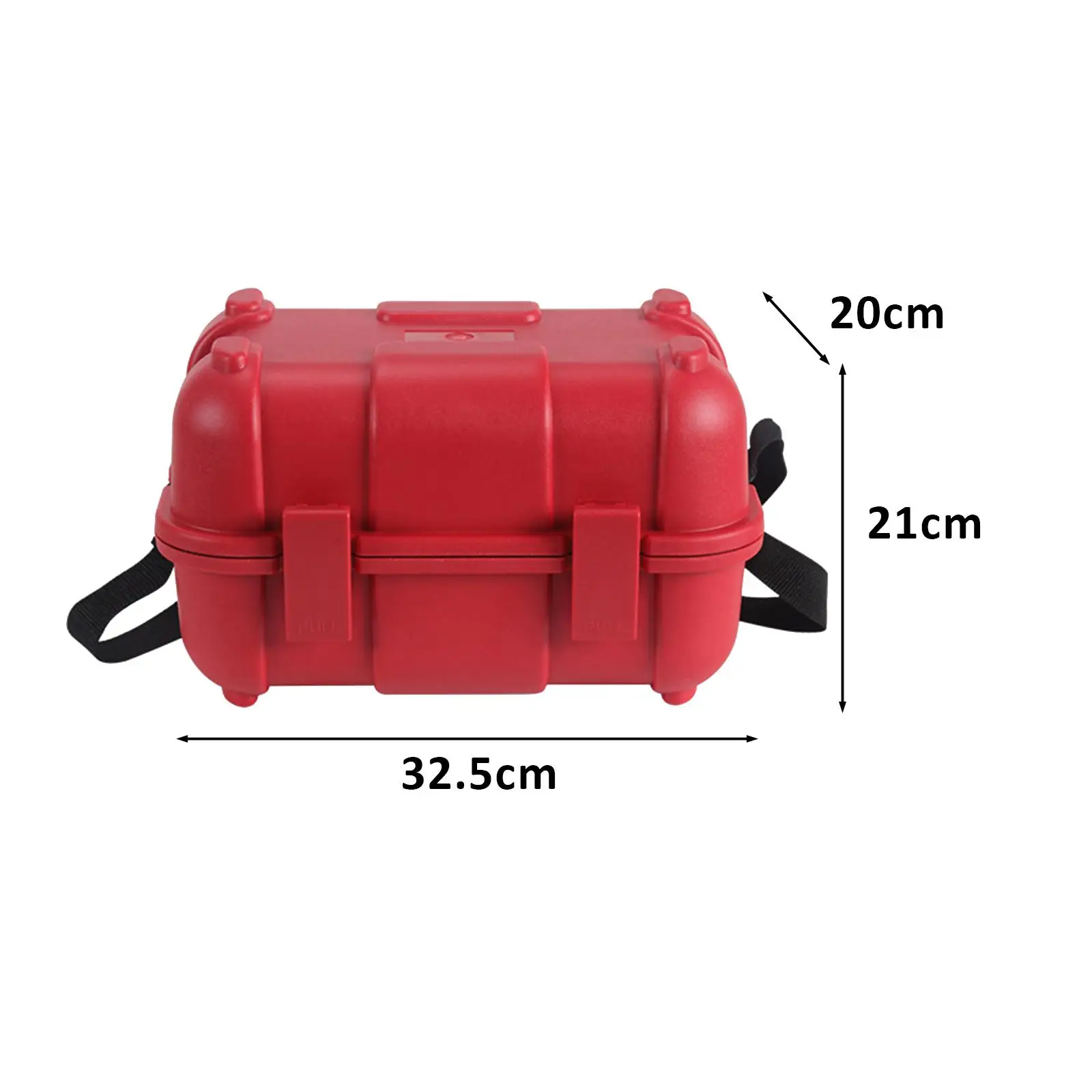 Surveying and mapping instrument box, weather-resistant suitcase