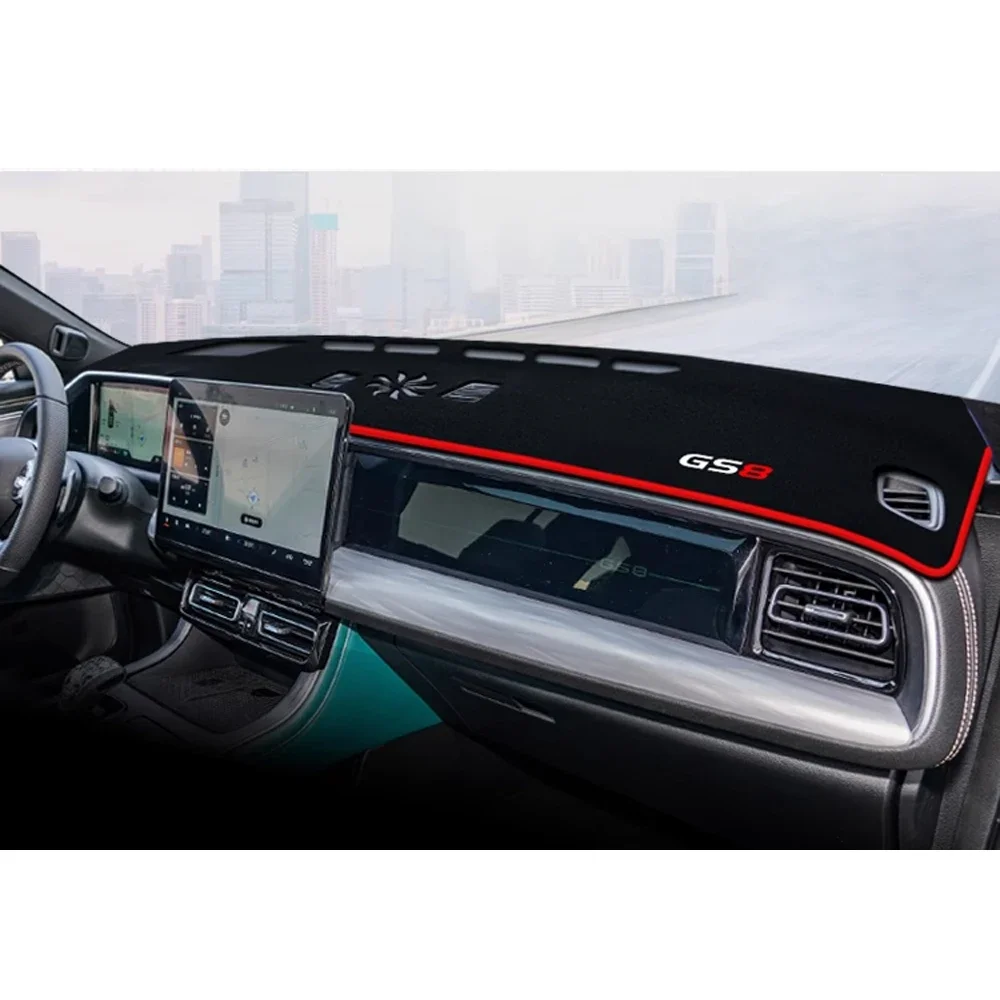 

For GAC Trumpchi GS8 2022 2023 2024 2025 Car Dashboard Mat Sunshade Dirt-Resistant Pad Interior Accessories Anti-UV Protection