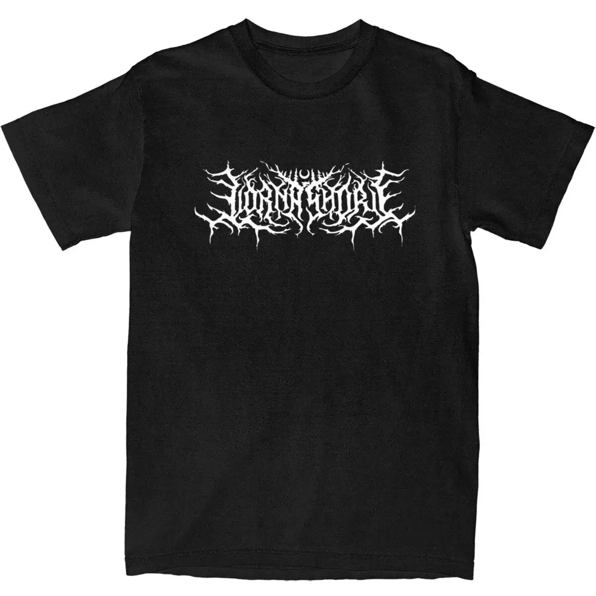 Lorna Shore Original Band Logo 100% Cotton T Shirts Hippie Tee Shirt for Men Beach Y2K Retro Print Short Sleeve Top Tees