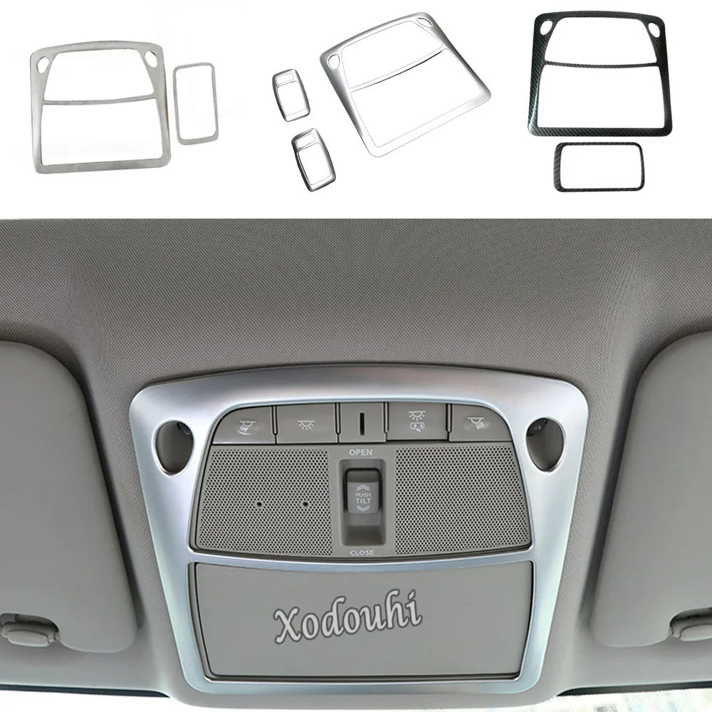 Auto Lesen Lesen Schalter Licht Lampe Rahmen Dach Trim Teil Stick Für Nissan X-Trail T32/Rogue 2014 2015 2016 2017 2018 2019 2020