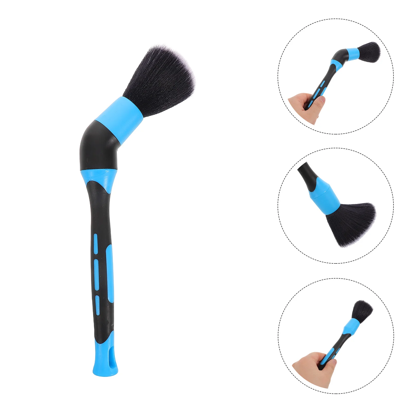

Car Detail Brush 1Pc Soft Cleaning Wheel Tool Auto Dusting Interior Plastic Brushes Multifunctional Car Washing Supplies