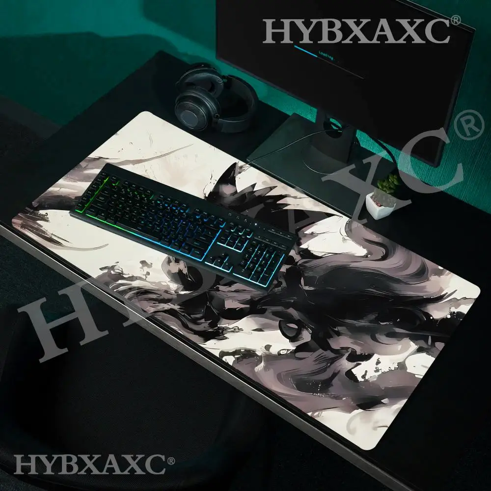 

HYBXAXC Fashion Trendy Cute Cartoon Mouse Pad Rubber Waterproof Mat Office P-Pocket Monster Creature Anime Art Desktop Laptop