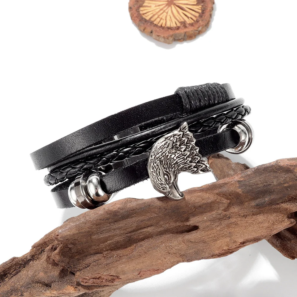 

Eagle Bracelet Men Fashion Durable Chain Wristband Retro Adjustable Hand Chain Party Daily Gift Bracelet