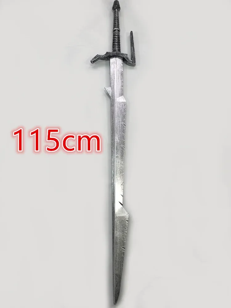 Cosplay E lembut Sword 1:1 Wild Hunt Sword Weapon Prop Role Play Gift Safety PU Sparrowhawk Sword Alice White Wolf Wizard