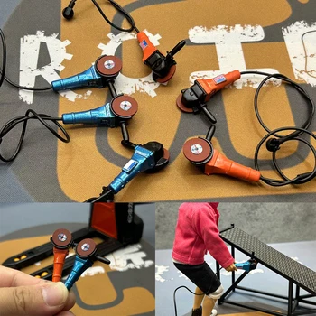 Süslemeleri Mini Aracı Süs Açı Öğütücü Modeli için 1/10 RC Paletli Araba Traxxas TRX4 RC4WD 1/14 Tamiya RC Kamyon Scania MAN Benz