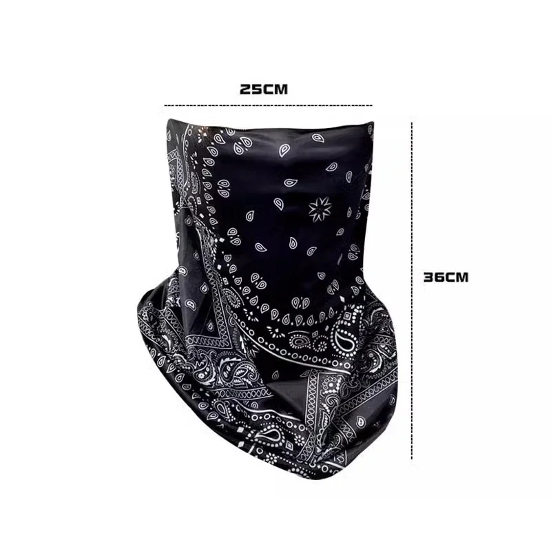 Summer UV Protection Neck Gaiter - usage example