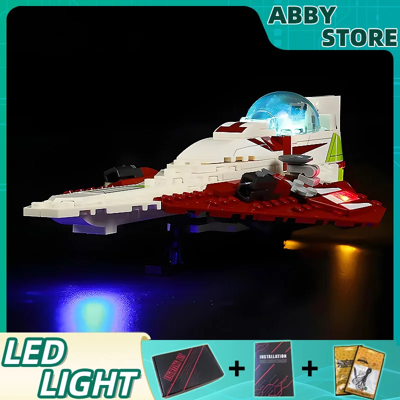 

Комплект светодиодных фонарей «сделай сам» для LEGO 75333, набор кирпичей «Звездный истребитель-джедай» (только светодиодный светильник, без модели блоков)