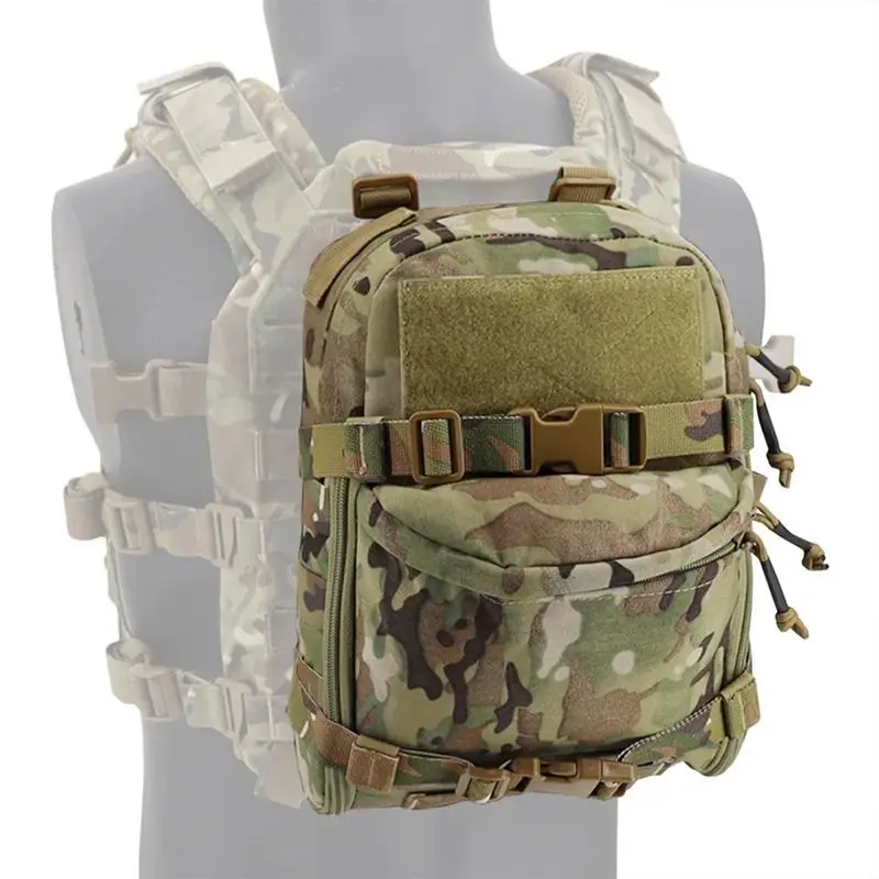 Tactical MOLLE Hydration Water Bag, Vest Backpack Carrier Pack for Outdoor Hunting Plate Carrier
