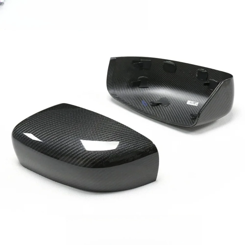 

Лидер продаж, прямая замена, сухие чехлы для автомобильных зеркал из настоящего углеродного волокна для Maserati Ghibli Quattroporte, зеркальная крышка