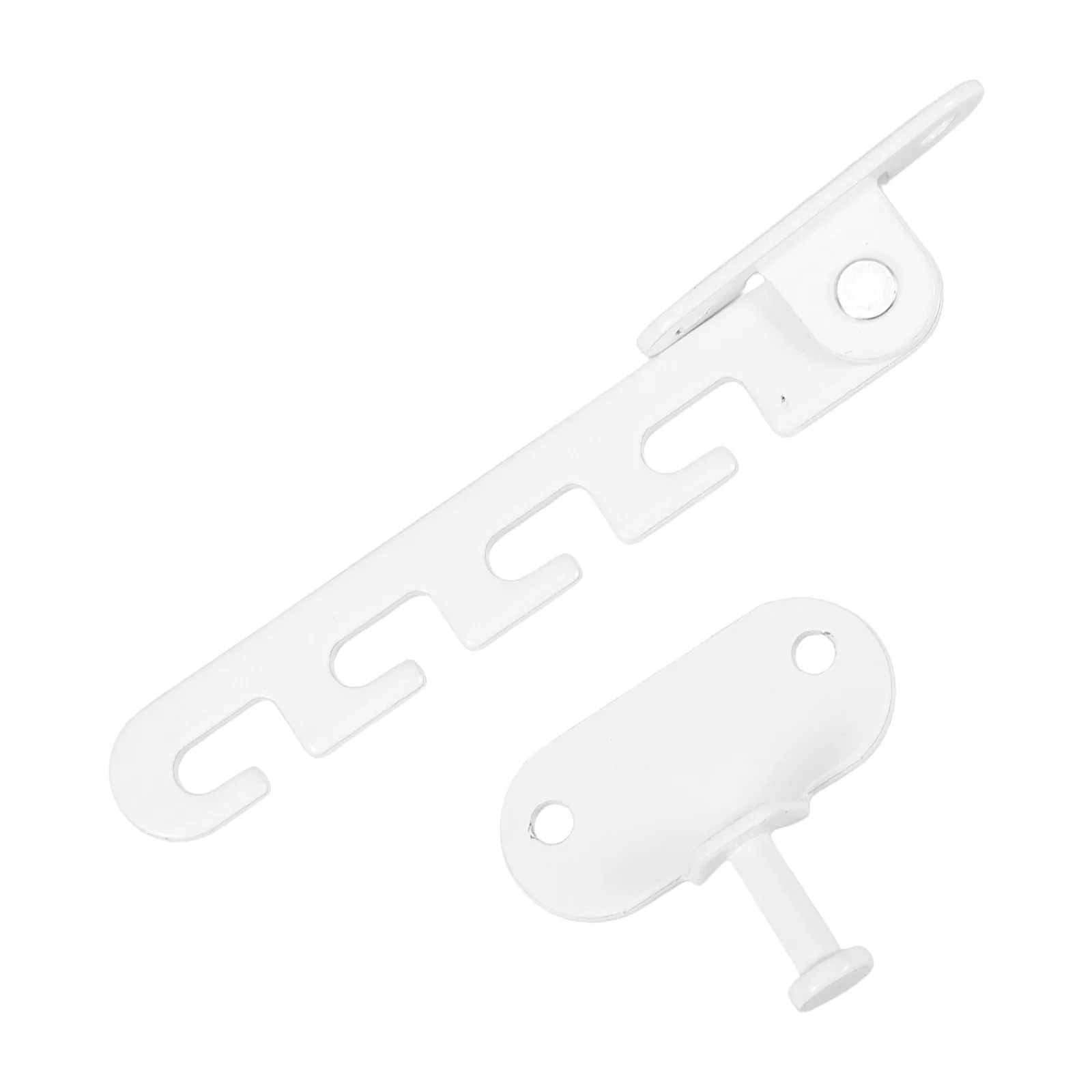 

1 set Window Stopper Carbon Steel Safety Lock White Baby Guard Sliding Door Protector Easy Install Windproof Home Use Hardware