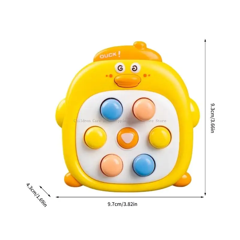 Le jeu réaction en forme canard coloré améliore coordination les compétences cognitives pour les enfants