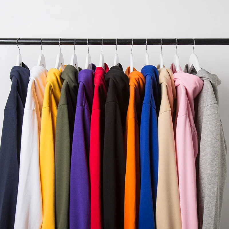 Hip Hop Jacket Coat Autumn Men Hoodie Zipper Sweatshirt Solid Color Fashion Oversize Zip Up Hooded Clothes Streetwear Unisex Top