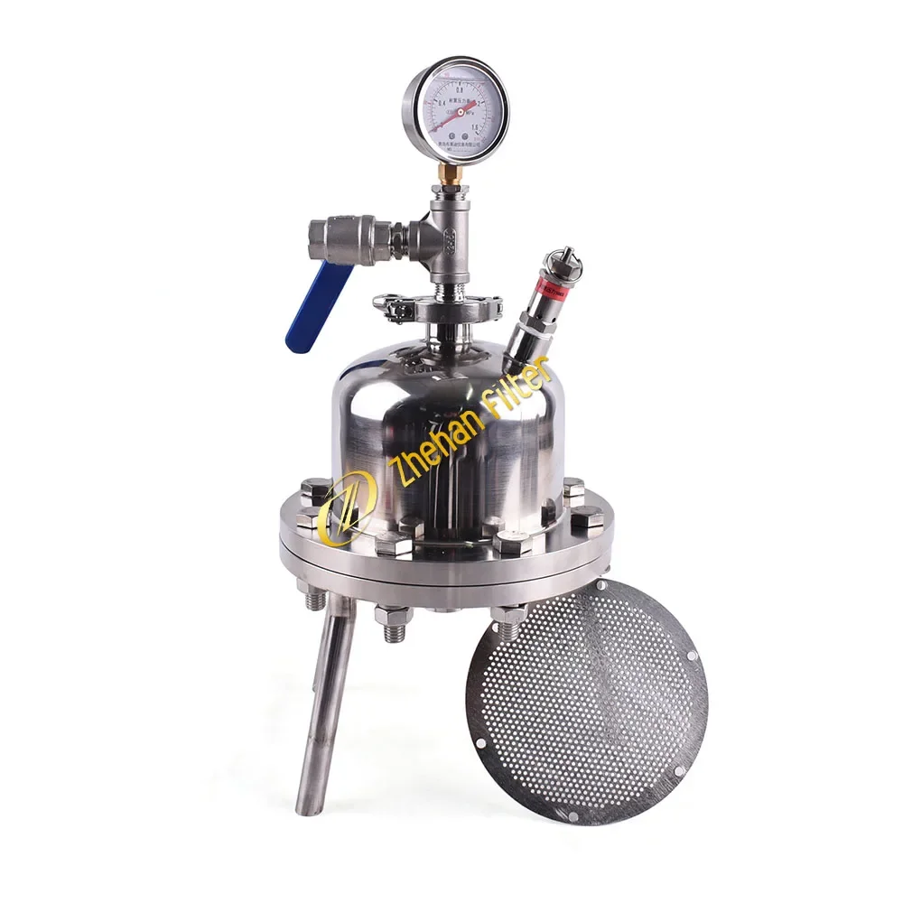 High pressure resistance Wine beer Spirits Disc filter housing