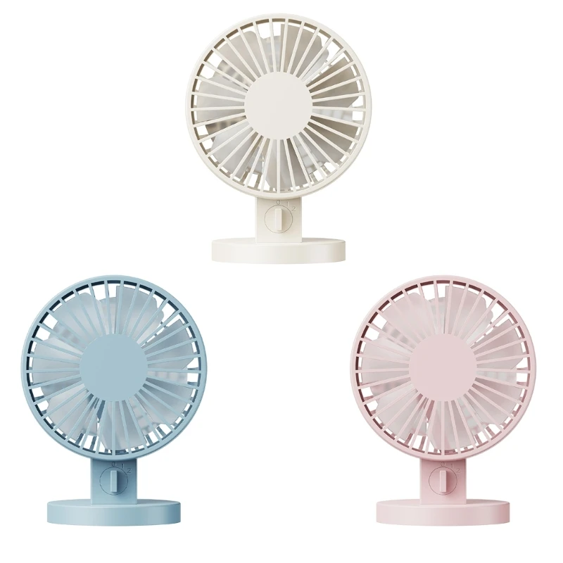 

USB Desk Fan Powerful Desk Fan Mini Desktop USB Desk Fan 2 Speeds Small Table Fan Cooling Fan USB Power for Home Office Dropship