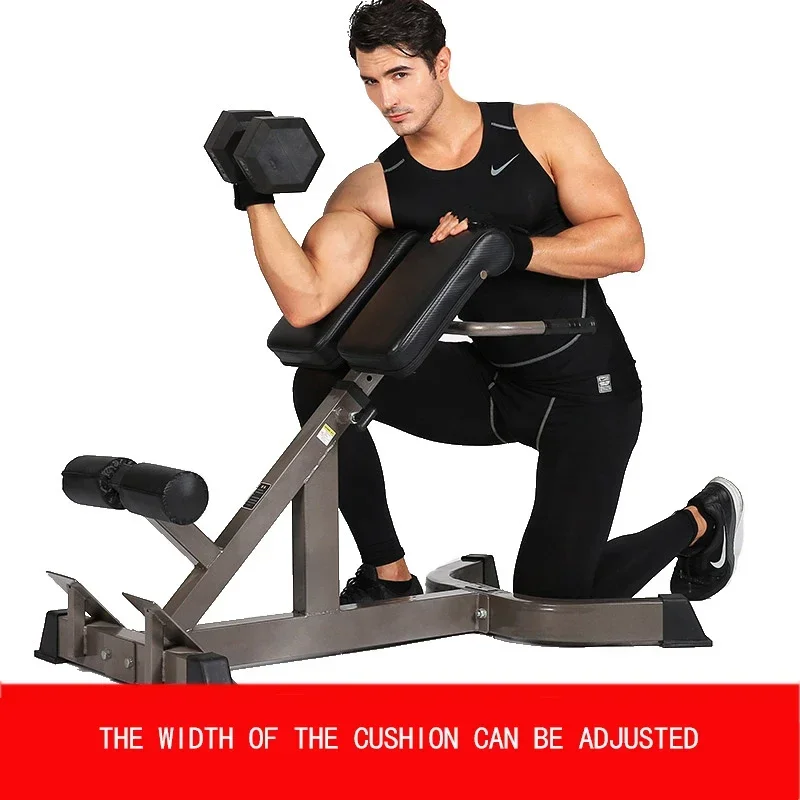 

New V602 Cushion Height 8 Gear Adjustment Fitness Chair Folding Roman Chair Bench Indoor Multifunctional Waist Exercise Equipmen