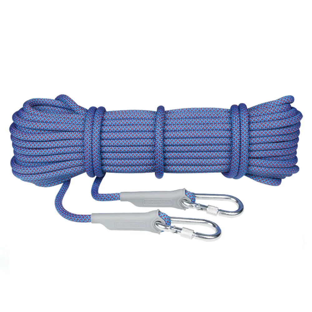 Φ:10.5mm,Outdoor Safety Auxiliary Rope, Working At Height, Climbing, Fast Descent, Fire Escape, Rescue Dacron,P609