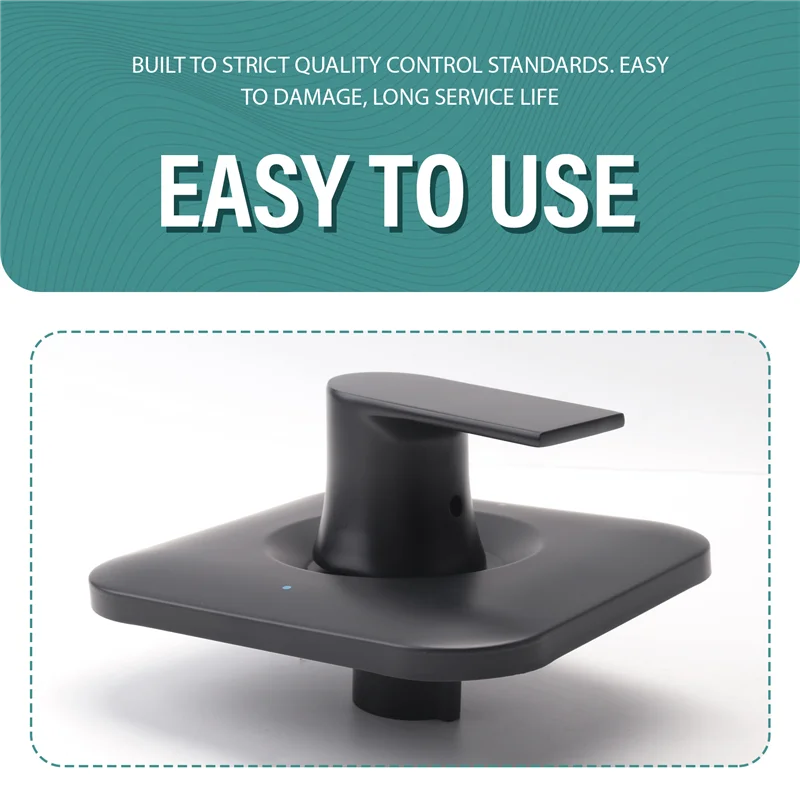 

ABKU-Genta LX Матовый никель T2471 Современная ручка рычага для душа с балансировкой давления, требуется клапан, T2471BN