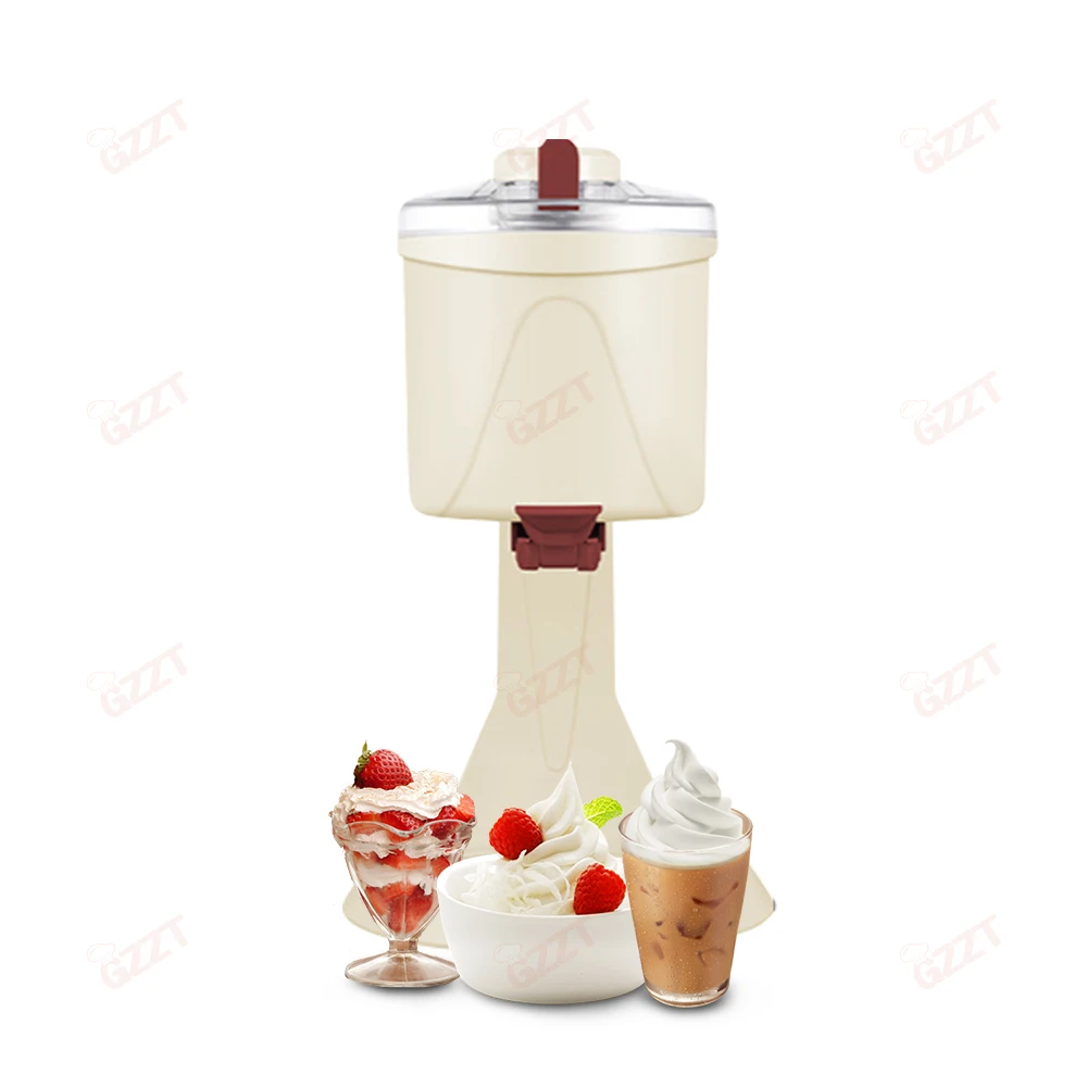 

High Quality Factory Price Home Small Desktop Soft Vegetable and Fruit Ice Cream Machine Maker Portable Soft Ice Cream Maker