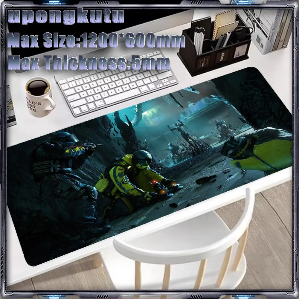 

Mouse Overlock Pad Offices accessories Gaming Laptop Desk Mat Table T_tom_Clancy_Rainbow_Six_Extractions mat rubber anti-slip