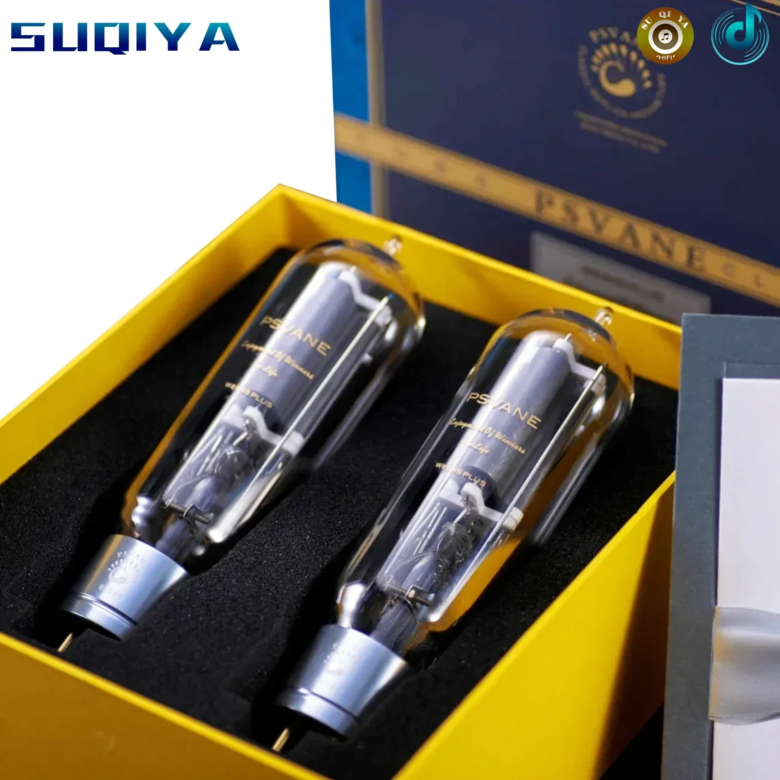 PSVANE WE845 Plus Вакуумная трубка, оригинальная заводская точность, соответствие, замена Shuguang Linlai JJ Golden Lion 845, электронная трубка