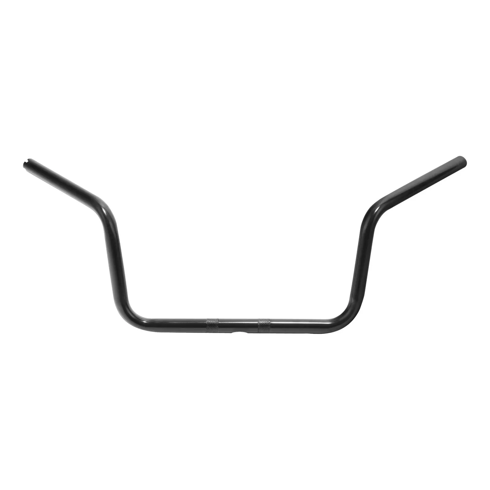 

Motorcycle Black 10" Rise Ape Hanger Bar 1" Handlebar For Harley Sportster XL883 1200 Softail FLST FXST