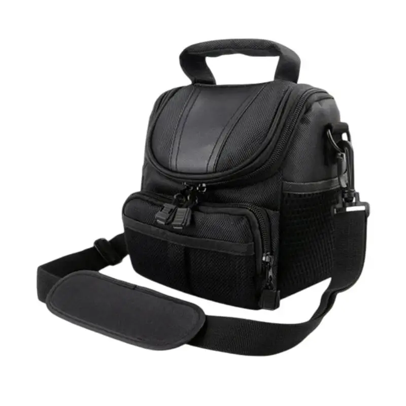 

652F Портативная противоударная сумка на плечо для фотосъемки, водонепроницаемый нейлоновый материал, передний карман на молнии