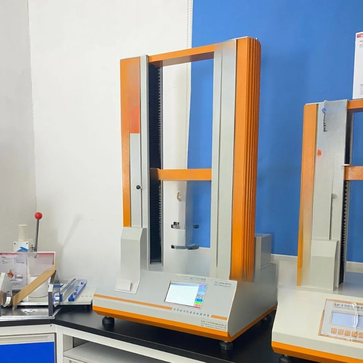 Digital paper tube compression tester, paper tube pressure tester, paper tube radial compression tester
