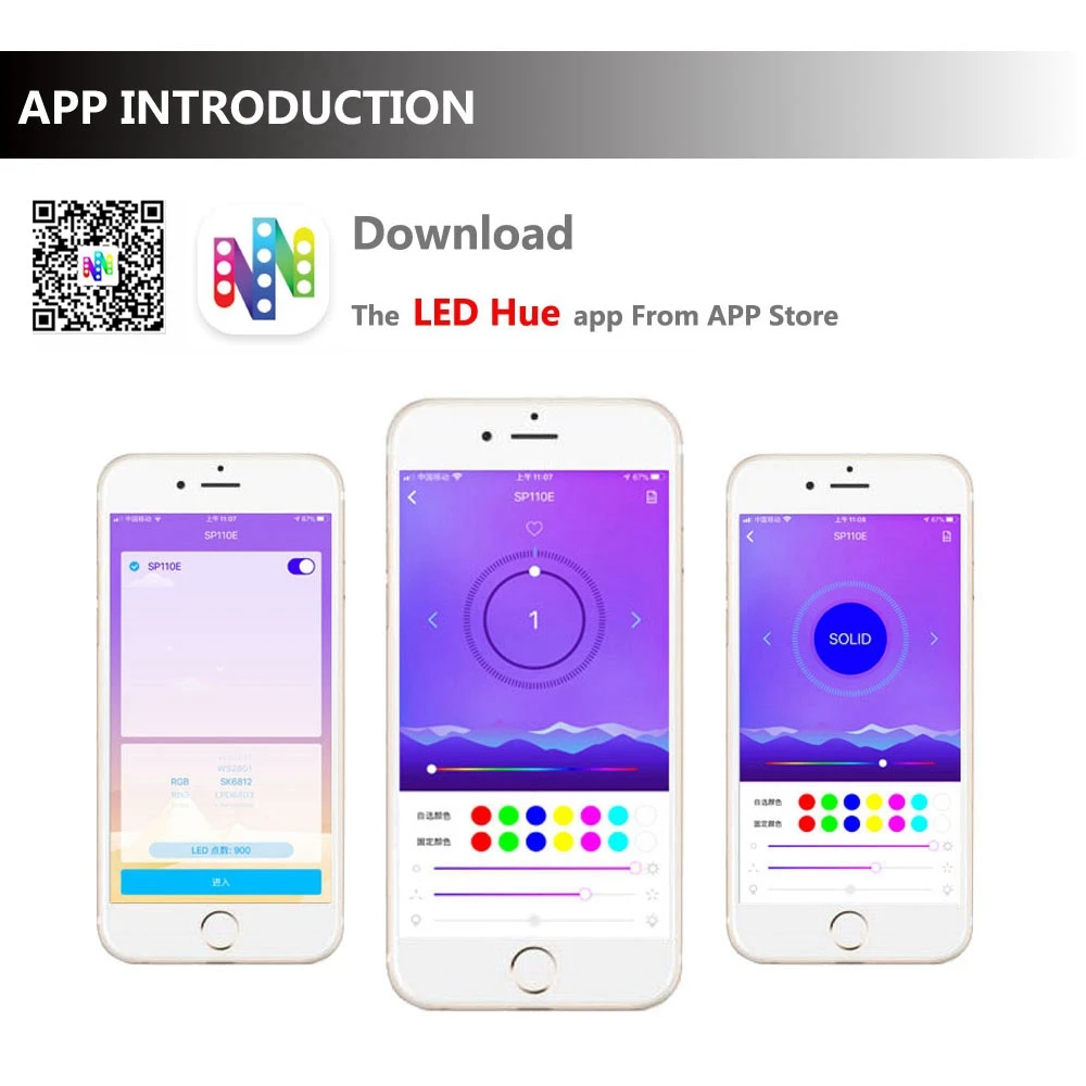 Pixel Angel Eye Ring Light, WS2812B, Adressable, DIY LED Circle, Flowing Colors, Light Effects, Home Decor, Gaming