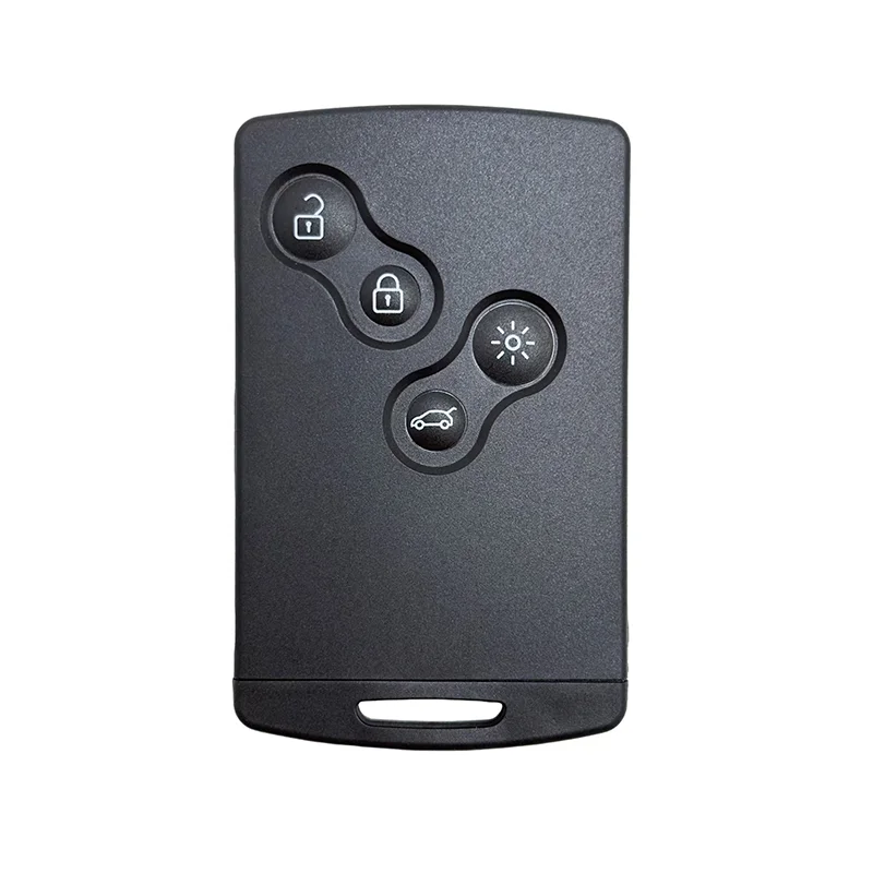 4 أزرار الذكية السلبي بدون مفتاح الذهاب بطاقة مفتاح 433MHz 4A PCF7953 HITAG AES رقاقة لرينو كليو IV كابتور 2009-2020 #6