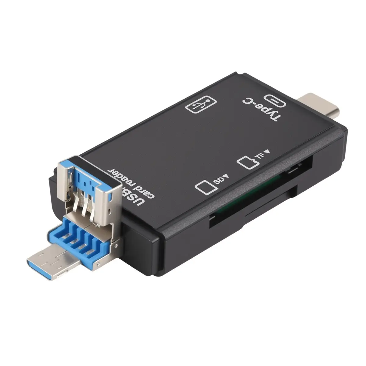 【A60I】 OTG SD TF Type C Micro-Sd Card Reader Type C to Usb Otg Adapter B