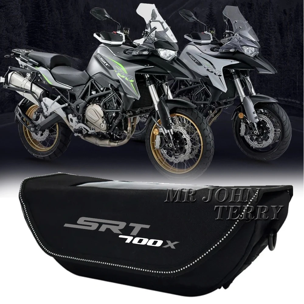 حقيبة تخزين مقود دراجة نارية ، ملحق مقاوم للماء والغبار ، حقيبة ملاحة ، محرك QJ SRT 700X2024