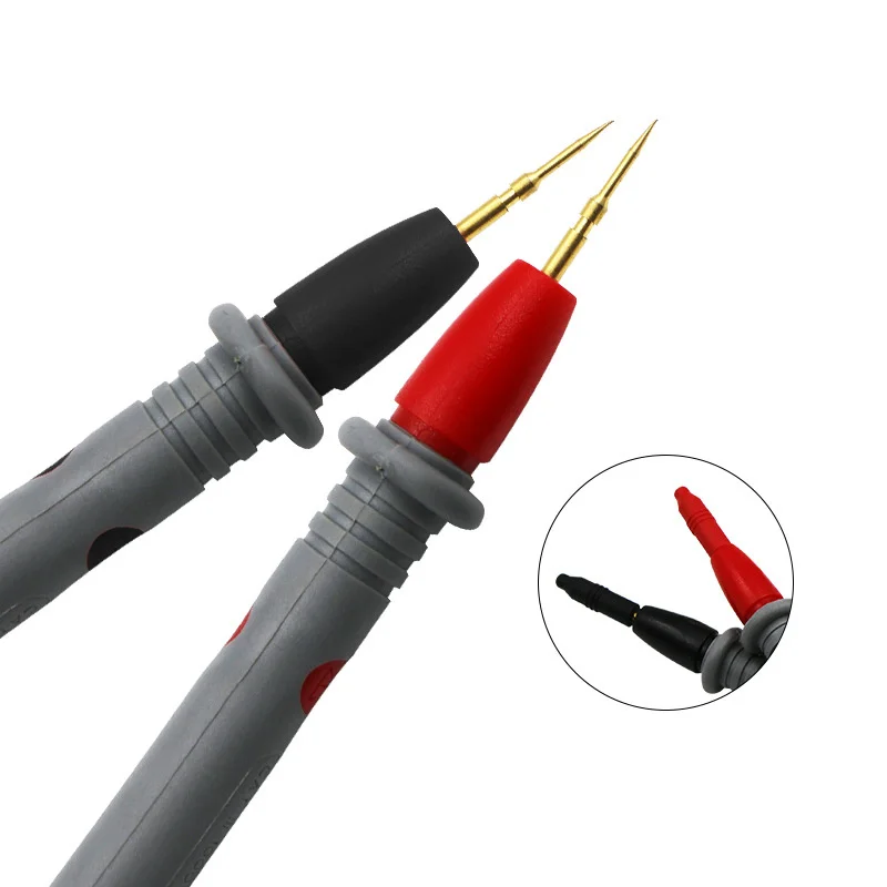 1 Pair Universal Probe Test Leads Pin For Digital Multimeter Needle Tip Meter Multi Meter Tester Lead Probe Wire Pen Cable 20A