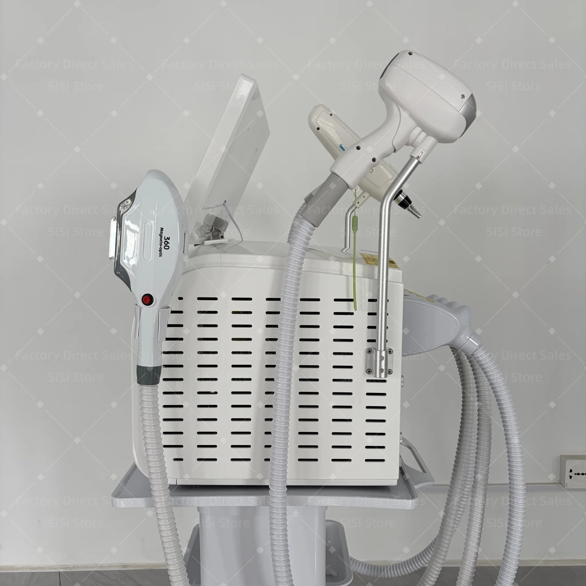 

4 In 1 Diode Laser Opt Ipl Hair Removal Machine Picosecond Nd Yag Tattoo Removal Carbon Peeling RF 5000W 4 Wavelengt Newest