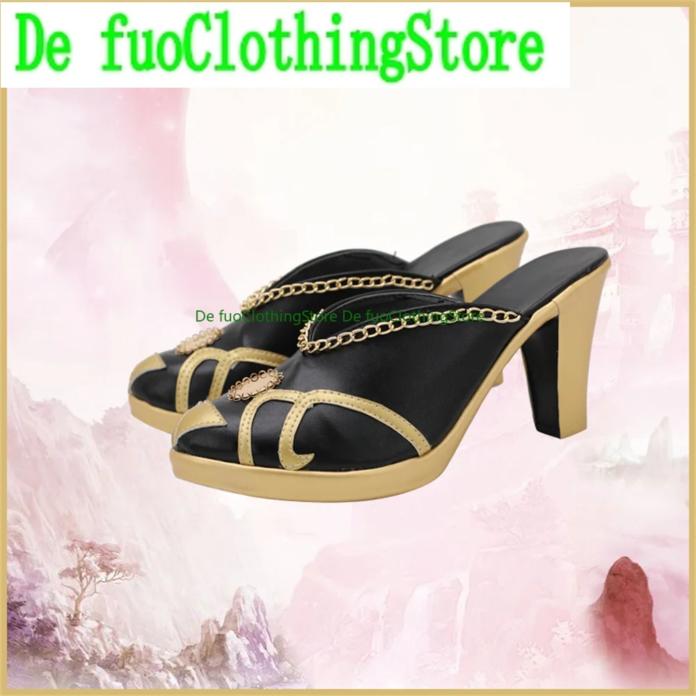 DefuoLove لايف! المدرسة الثانوية المعبود نادي الحب لايف ميا تايلور أحذية الهالوين التأثيرية أحذية الهالوين عيد الميلاد ShoesStore