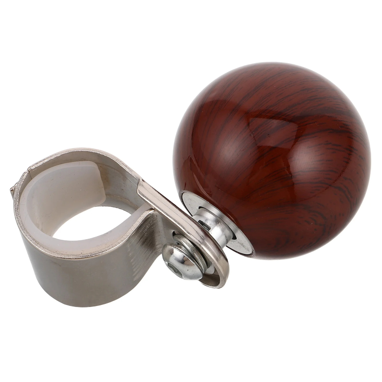 

1Pack Universal Car Steering Wheel Knob Spinner Handle Ball Alloy Steering Assist Effortless Turning Driving Vehicle Use