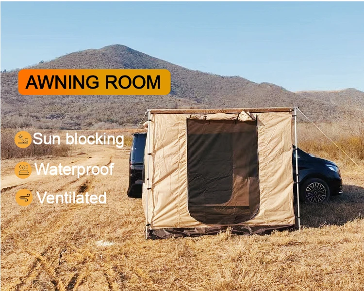 Truck Off-road Suv Car Overland Camping Outdoor Side Rv Awning Annex Room Tent ExtensionATV&UTV