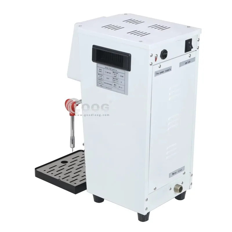 Best Electric Steam Milk Frother Machine Factory Wholesale Price LED Display Commercial Fully Automatic Milk Steamer