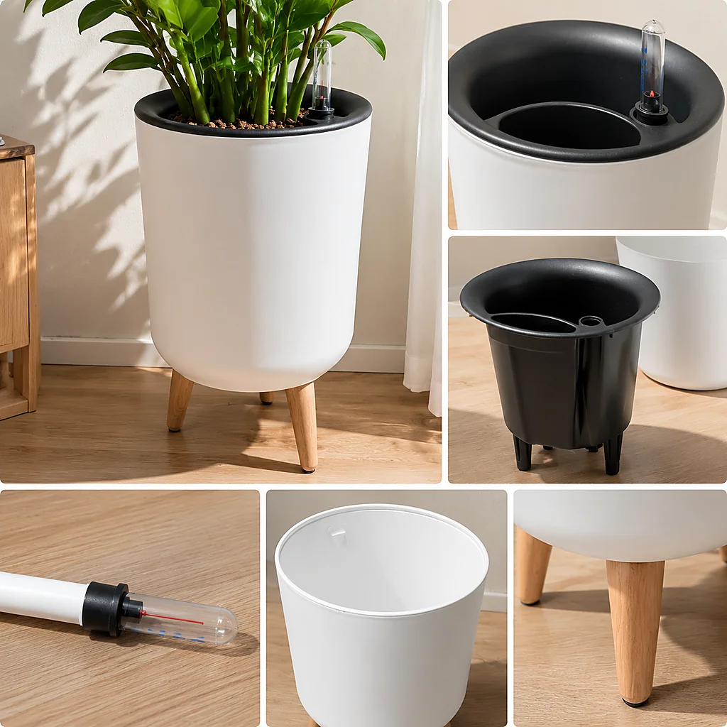 Su Seviyesi Göstergeli Kendili - Self-Watering Planter incelemesi ve fiyatı