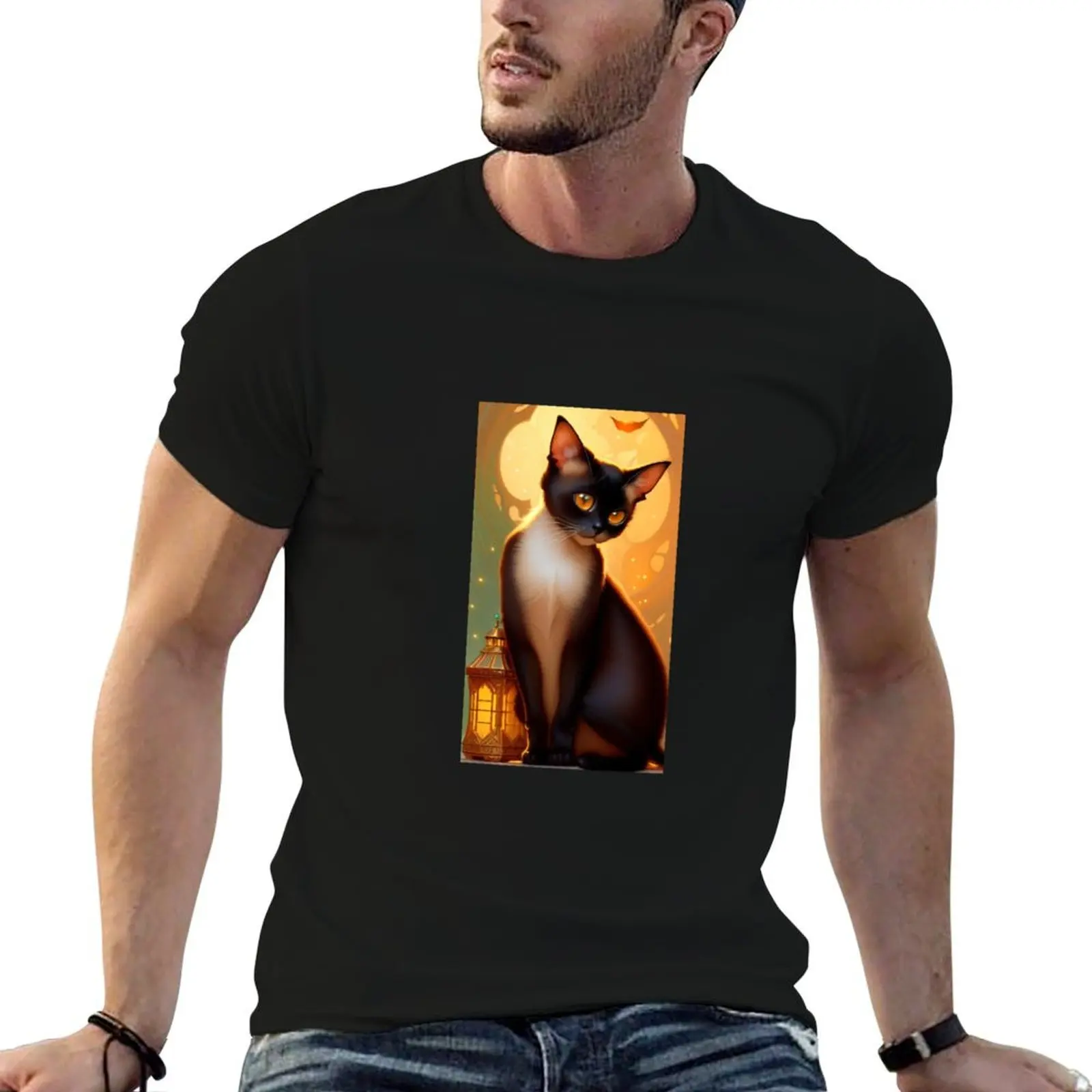 Cats 3 T-Shirt Casual Daily Wear Short Sleeve Top