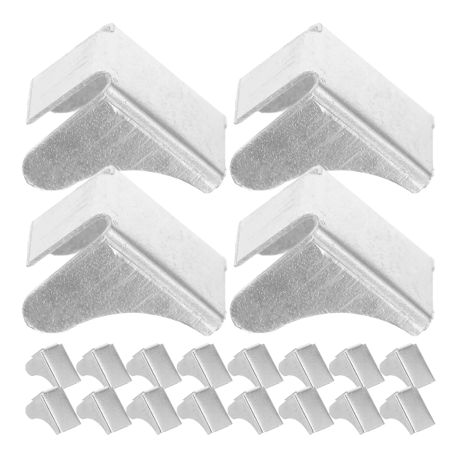 

20Pcs Cabinet Shelf Clips Metal Support Heavy Duty Shelf Holders for Office Kitchen Shelving Hardware Replacement Pegs