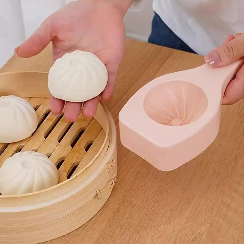 Chinese Baozi Mold DIY Pastry Pie Dumpling Making Mould Kitchen Food Grade Gadgets Baking Pastry Tool Moon Cake Making Mould