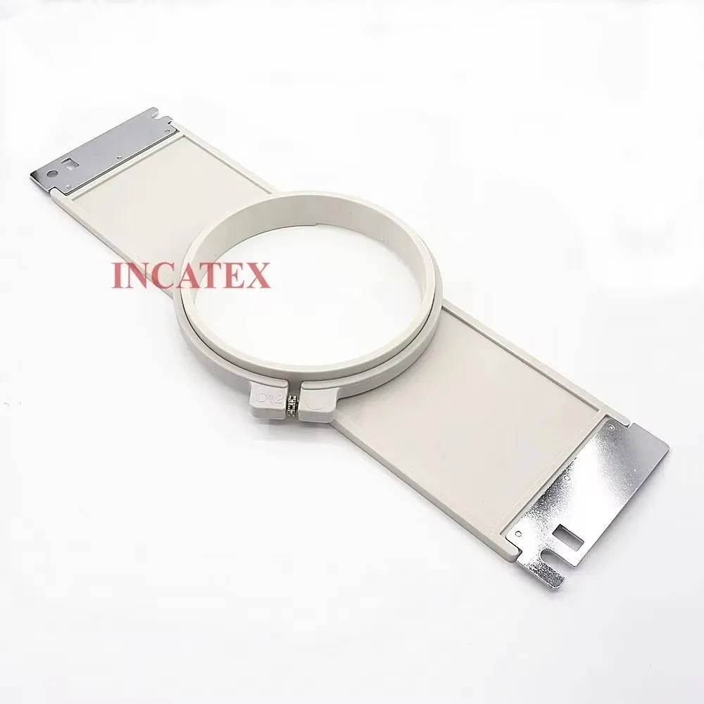 2 Pcs Good Quality Tajima China Cap Household Embroidery Machine Spare Parts Tubular White Frame Hoop 120mm Length 355mm