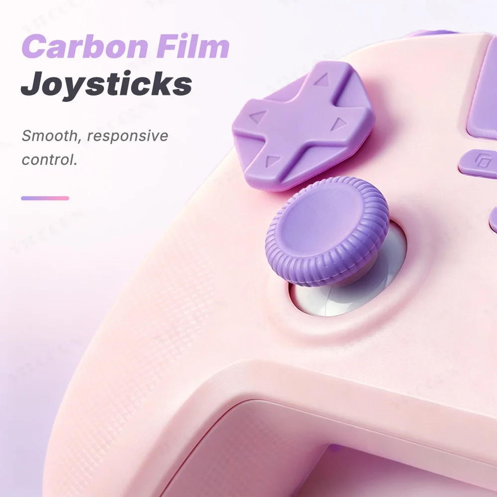 Wireless PC Game Controller with Dual Vibration Gamepad for Switch PS3 PS4 Joystick with 3 Replaceable D-PAD Best Gift view 2