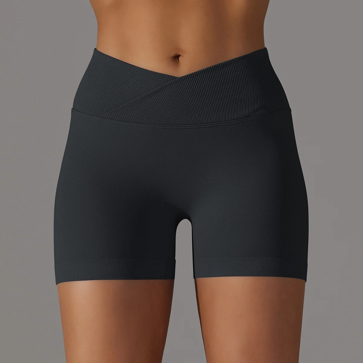 

Yoga Shorts Girls Women Athletic Light Modal Detail Sport Training Running Print Base Stretchy Quick-Dry Slimming Side Tight-Fit