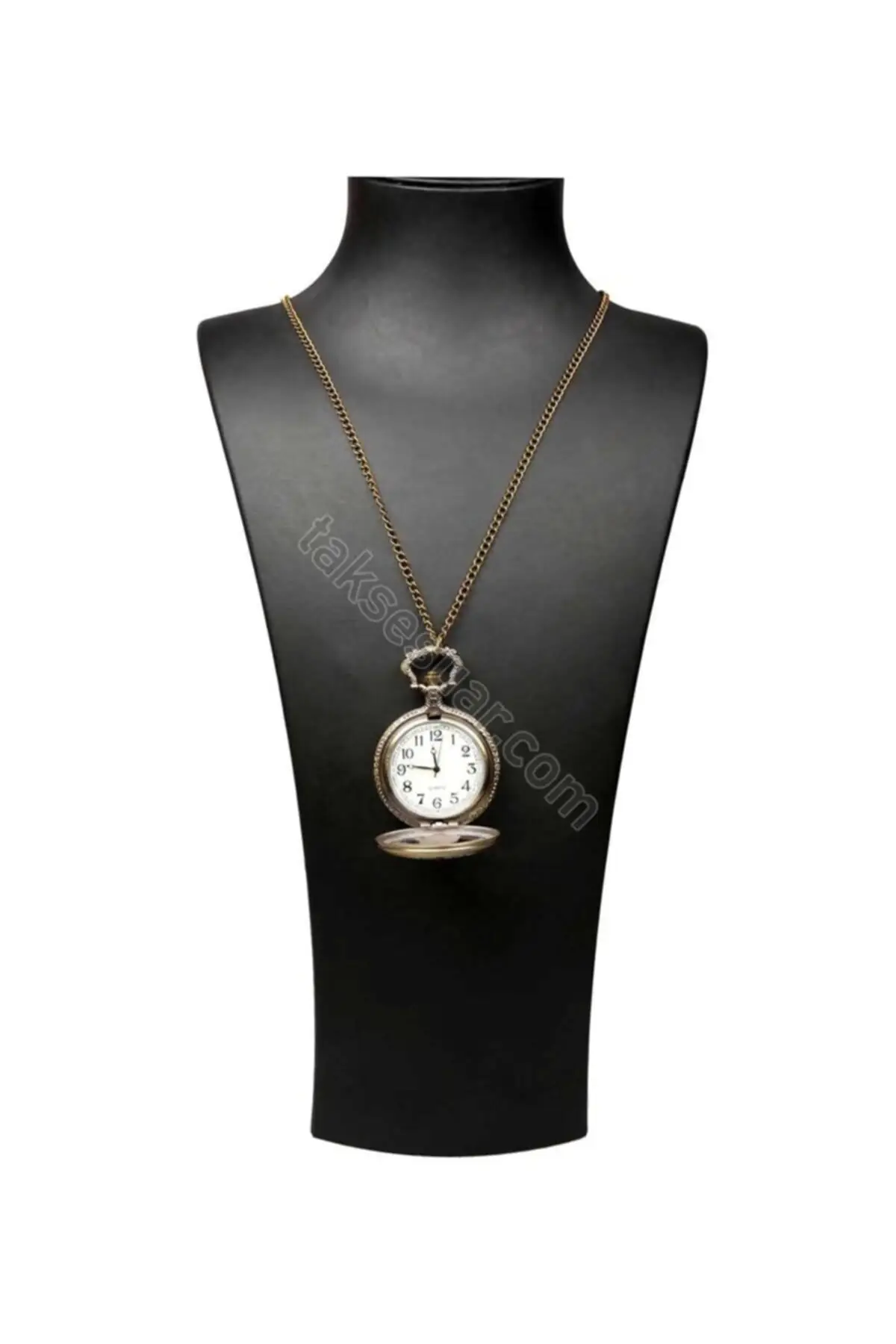 Uras Necklace Paris Looking Köstekli Vintage Watch Men Women