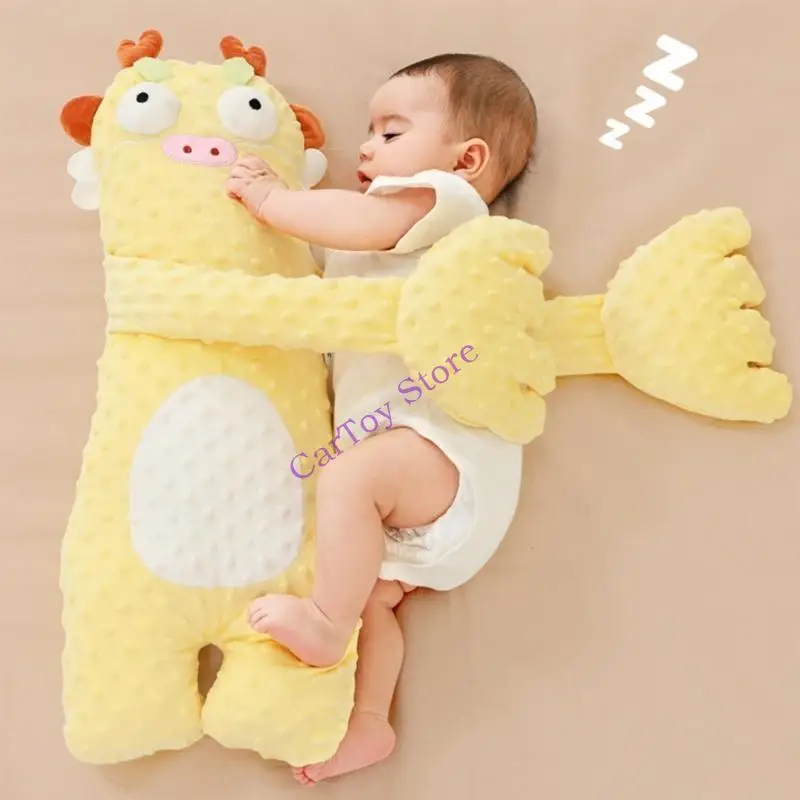 

634F Baby Soothing Hand Sleep Pillow Simulate Mother Hug Enjoy Easy Quick Sleeping Soft Breathable Doll Toy for Newborns