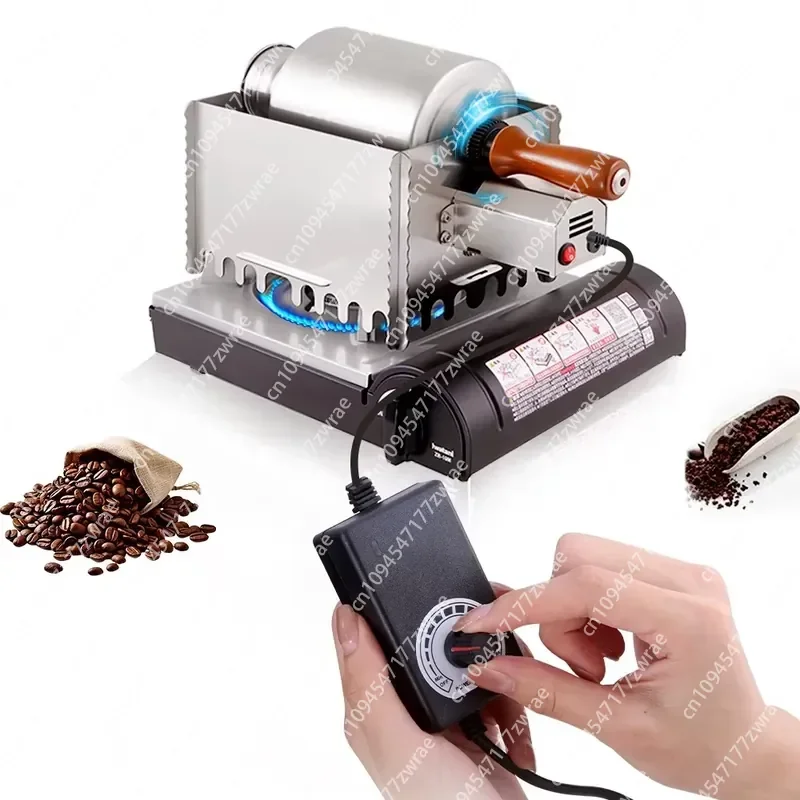 Commercial Adjustable Temperature Roaster Coffee Bean Machine for Home Restaurant and Bakery Use with Motor As Core Component